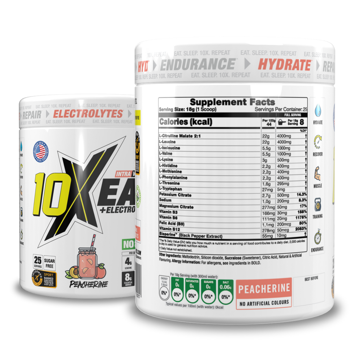 10X ELECTROLYTE STACK